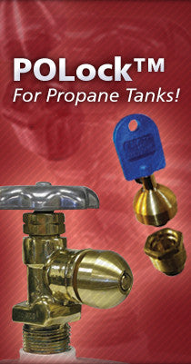 Propane Tank Lock & Key